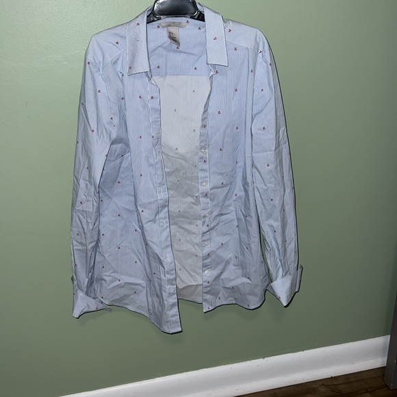 Cherry button down - Picture 3 of 6